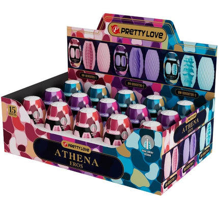 PRETTY LOVE - PACHET ATHENA EROS 15 MASTURBATOARE MASCULINE DIVERSE