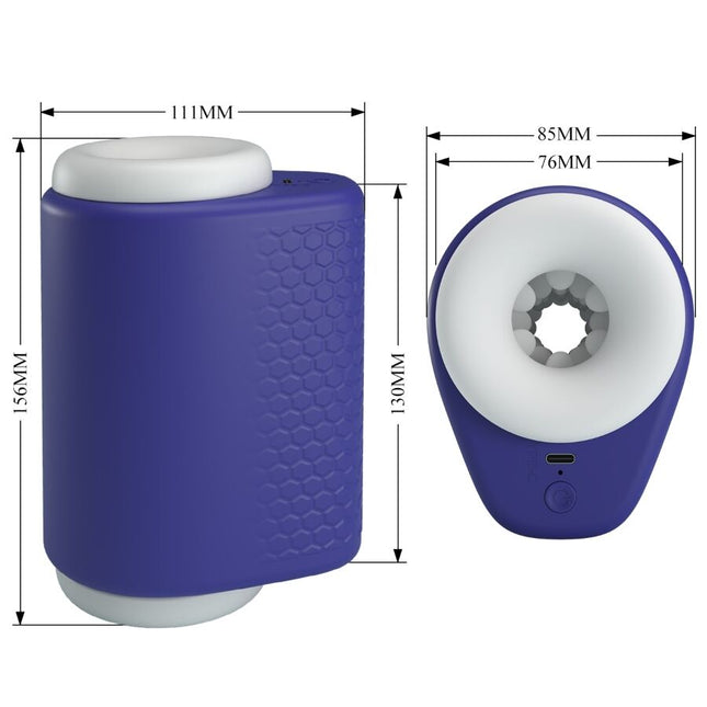 PRETTY LOVE - MASTURBATOR DJ LADY PENTRU BĂRBAȚI CU VIBRAȚII 5 SETĂRI MOV