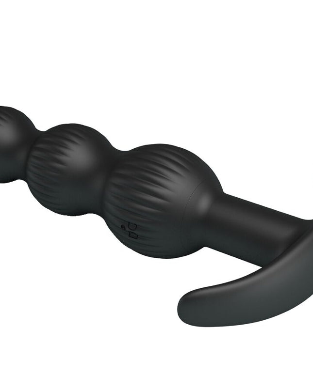 PRETTY LOVE - VIBRATOR ANAL SIDNEY 10 VIBRAȚII NEGRU