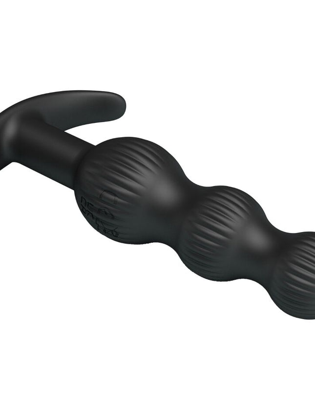 PRETTY LOVE - VIBRATOR ANAL SIDNEY 10 VIBRAȚII NEGRU