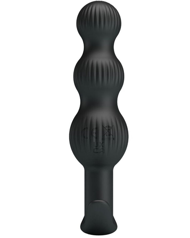 PRETTY LOVE - VIBRATOR ANAL SIDNEY 10 VIBRAȚII NEGRU