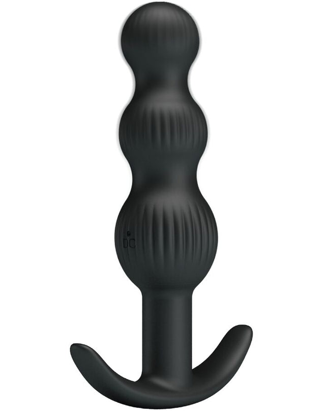 PRETTY LOVE - VIBRATOR ANAL SIDNEY 10 VIBRAȚII NEGRU