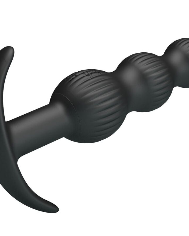 PRETTY LOVE - VIBRATOR ANAL SIDNEY 10 VIBRAȚII NEGRU