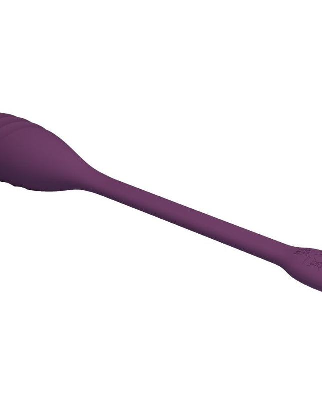 PRETTY LOVE - VIBRATOR LEVIATHAN CONTROLAT PRIN APLICAȚIE VIOLET