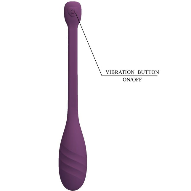 PRETTY LOVE - LEVIATHAN APP CONTROLLED VIBRATOR PURPLE