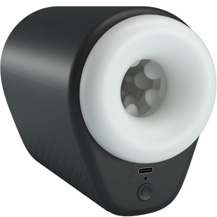 PRETTY LOVE - MASTURBATOR MASCULIN DJ GIRL CU VIBRAȚII 5 SETĂRI NEGRU