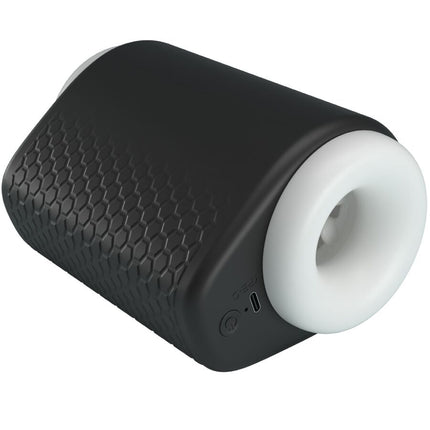 PRETTY LOVE - MASTURBATOR MASCULIN DJ GIRL CU VIBRAȚII 5 SETĂRI NEGRU