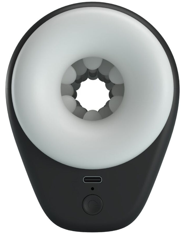 PRETTY LOVE - MASTURBATOR MASCULIN DJ GIRL CU VIBRAȚII 5 SETĂRI NEGRU