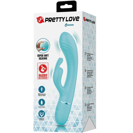 PRETTY LOVE - VIBRATOR SCOCCO RABBIT TURCOAZ