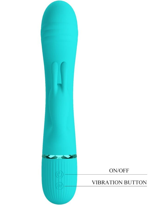 PRETTY LOVE - VIBRATOR SCOCCO RABBIT TURCOAZ