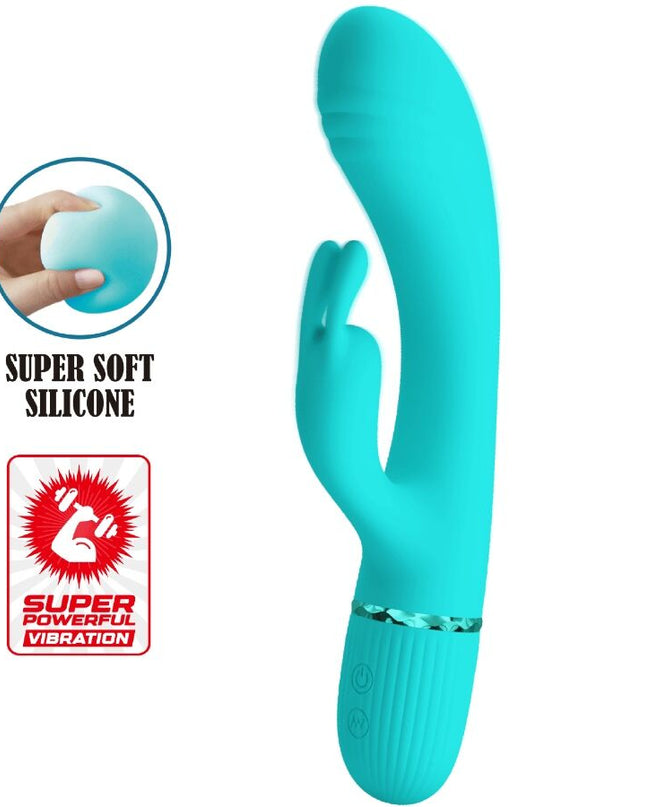 PRETTY LOVE - VIBRATOR SCOCCO RABBIT TURCOAZ
