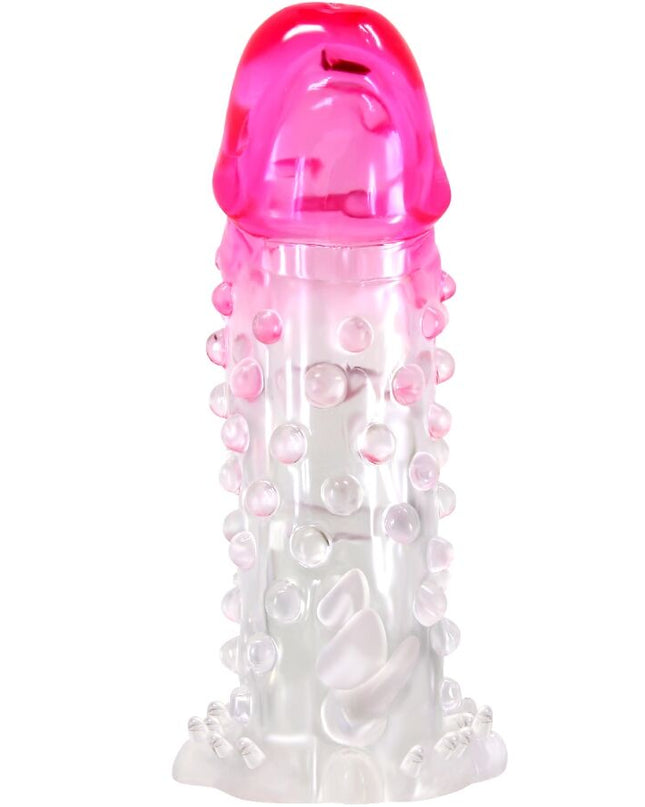 PRETTY LOVE - TEACĂ REALISTICĂ WILFORD PENTRU MĂRIREA PENISULUI CU GRAVARE ÎN RELOC ROZ