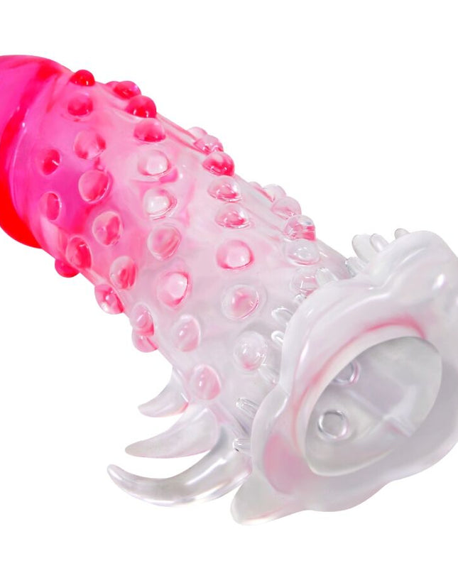 PRETTY LOVE - TEACĂ REALISTICĂ WILFORD PENTRU MĂRIREA PENISULUI CU GRAVARE ÎN RELOC ROZ