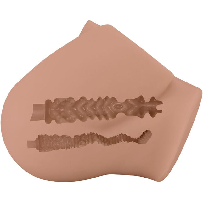 CRAZY BULL - VIBRATOR BERNACE CU TELECOMANDĂ REALISTICĂ PENTRU VAGIN ȘI ANUS