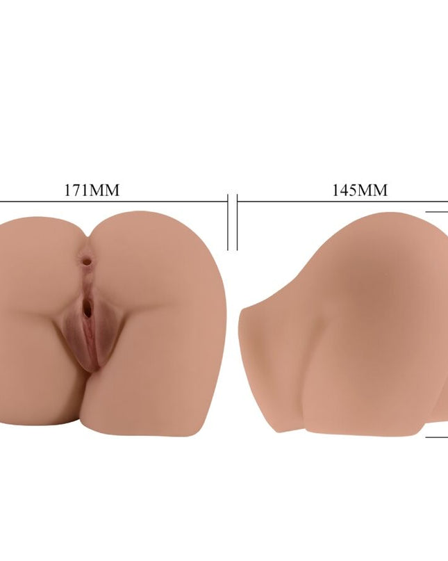 CRAZY BULL - VIBRATOR BERNACE CU TELECOMANDĂ REALISTICĂ PENTRU VAGIN ȘI ANUS