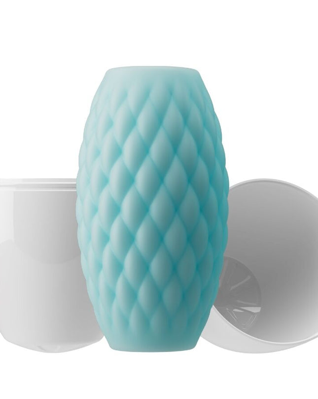 PRETTY LOVE - MASTURBATOR MASCULIN ATHENA EROS DIN SILICON, ALBASTRU CER