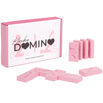 SECRETPLAY - JOC DE DOMINO DIN LEMN KINKY
