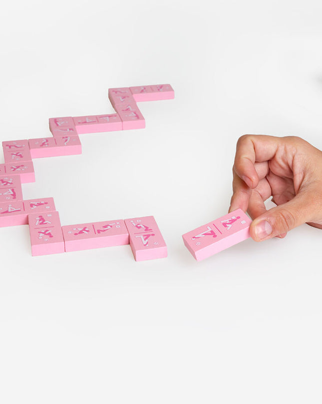 SECRETPLAY - JOC DE DOMINO DIN LEMN KINKY