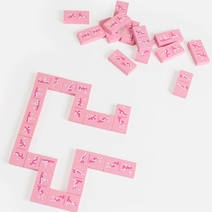 SECRETPLAY - JOC DE DOMINO DIN LEMN KINKY