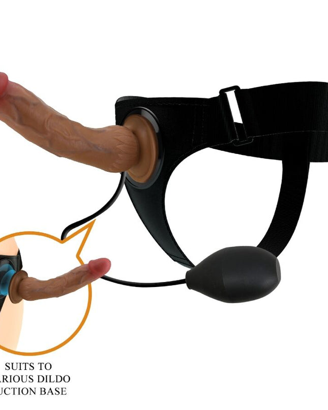 PRETTY LOVE - HAM UNIVERSAL KYTON CU DILDO PENTRU EGZELIRE 19 CM MULATOR