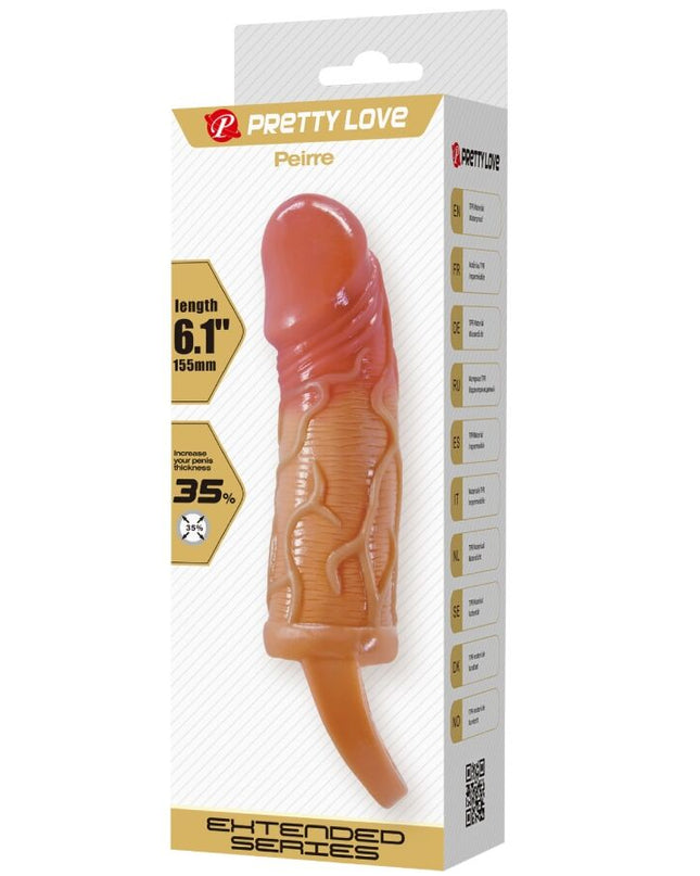 PRETTY LOVE - MANȘON PENTRU PENIS PEIRRE 10 CM