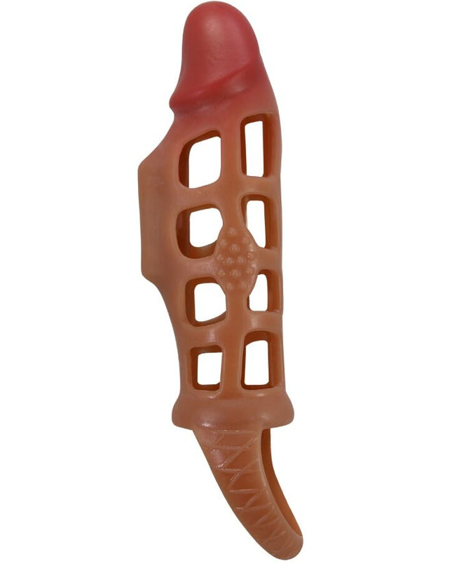 PRETTY LOVE - MANȘON VIBRANT PENTRU PENIS PRESTON 18 CM