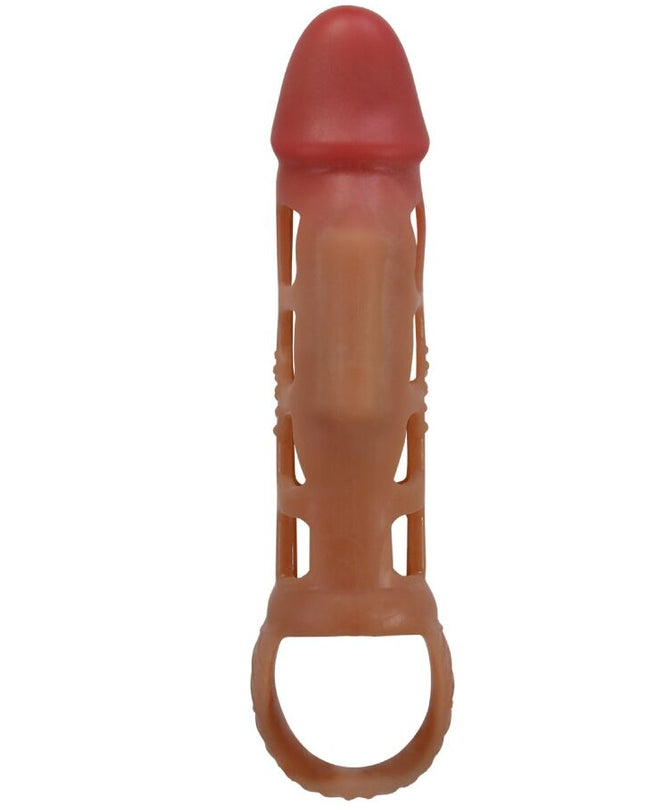 PRETTY LOVE - MANȘON VIBRANT PENTRU PENIS PRESTON 18 CM