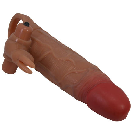 PRETTY LOVE - MANȘON PENTRU PENIS OSMAR + STIMULATOR VIBRATOR DE CLITORIS