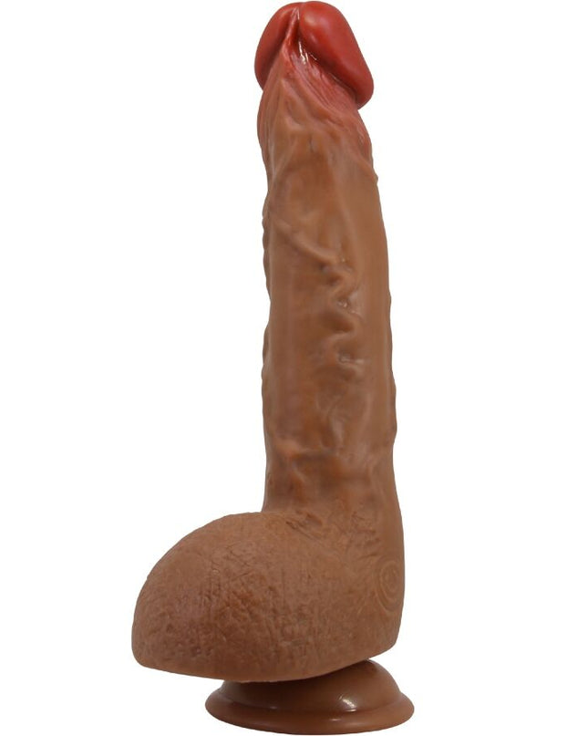 BAILE - VIBRATOR REALISTIC BEAUTIFUL WILKS CU 5 SETĂRI 25 CM MULATOR