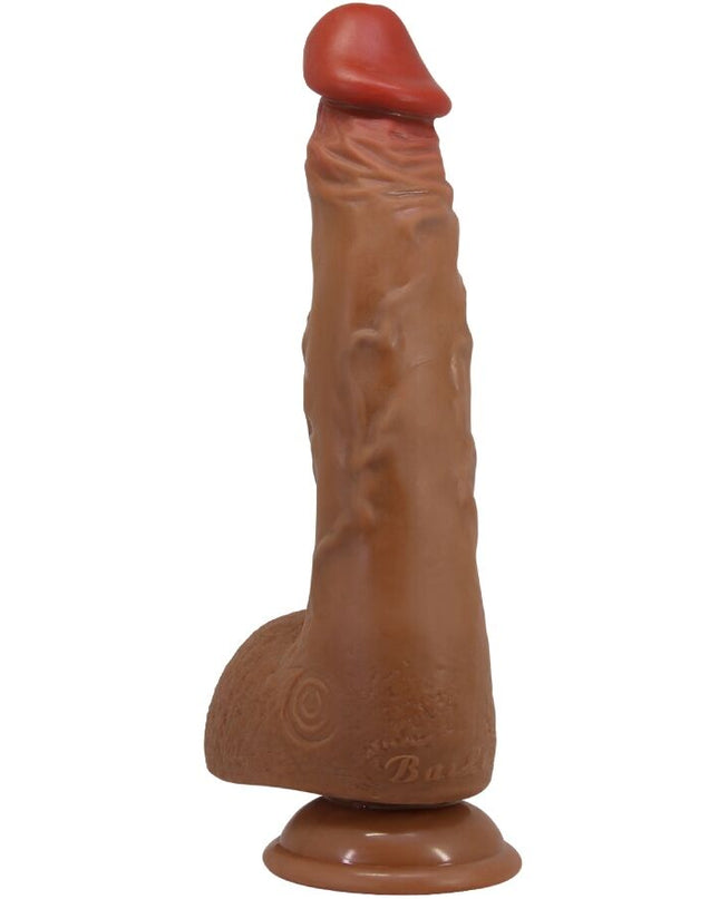 BAILE - VIBRATOR REALISTIC BEAUTIFUL WILKS CU 5 SETĂRI 25 CM MULATOR