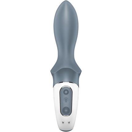 SATISFYER - AIR PUMP BOOTY 1 ANAL INFLATABLE VIBRATOR GREY