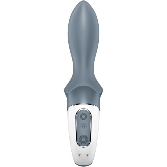 SATISFYER - AIR PUMP BOOTY 1 ANAL INFLATABLE VIBRATOR GREY