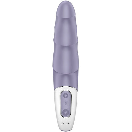 SATISFYER - VIBRATOR CU POMPĂ DE AER 1 VIBRATOR GONFLABIL PENTRU PUNCTUL G MOV