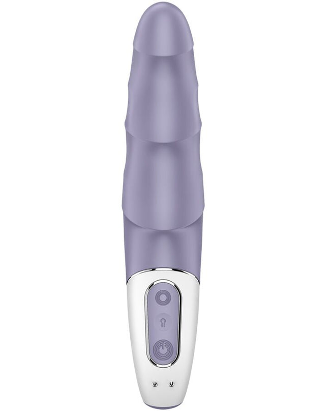 SATISFYER - VIBRATOR CU POMPĂ DE AER 1 VIBRATOR GONFLABIL PENTRU PUNCTUL G MOV