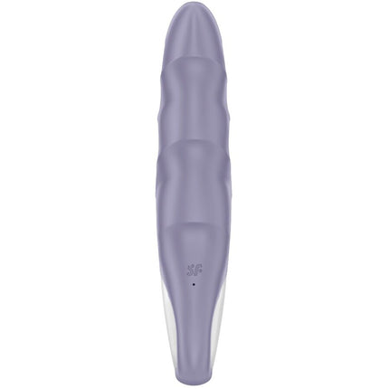 SATISFYER - VIBRATOR CU POMPĂ DE AER 1 VIBRATOR GONFLABIL PENTRU PUNCTUL G MOV