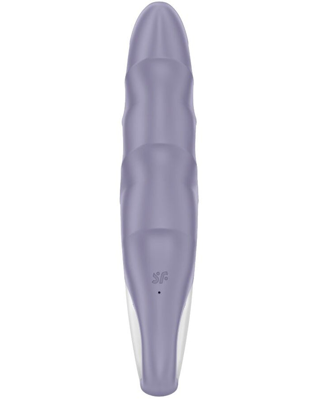 SATISFYER - VIBRATOR CU POMPĂ DE AER 1 VIBRATOR GONFLABIL PENTRU PUNCTUL G MOV