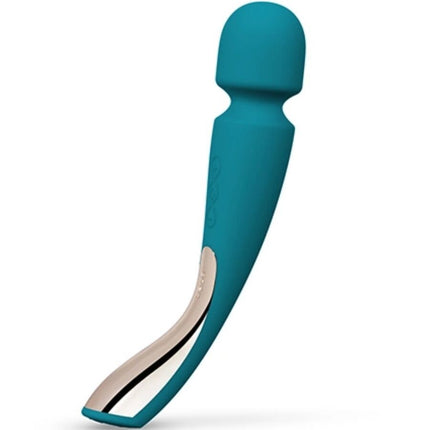 LELO - SMART MEDIUM WAND 2 MASAJ ALBASTRU OCEAN
