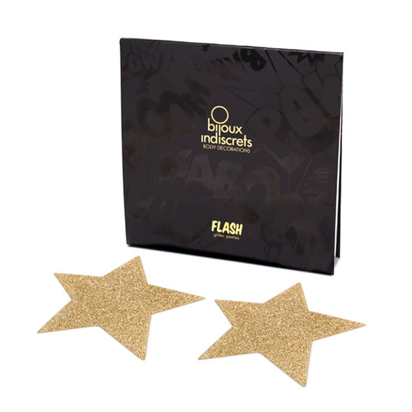 BIJOUX - PROTECȚE DE SFÂCURI INDISCRETS FLASH GOLDEN STAR
