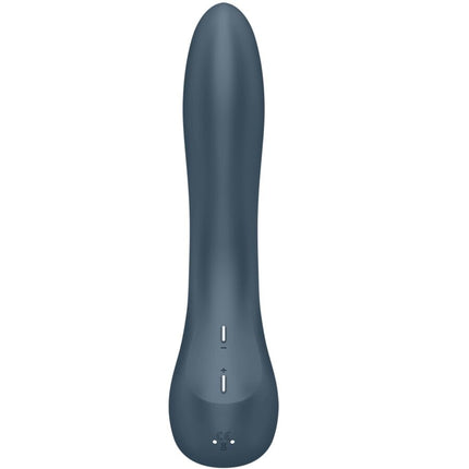SATISFYER - VIBRATOR G-SPOT WAVE 4 CU PROGRAM DE 12 VIBRAȚII GRI ÎNCHIS