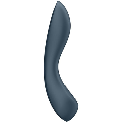 SATISFYER - VIBRATOR G-SPOT WAVE 4 CU PROGRAM DE 12 VIBRAȚII GRI ÎNCHIS