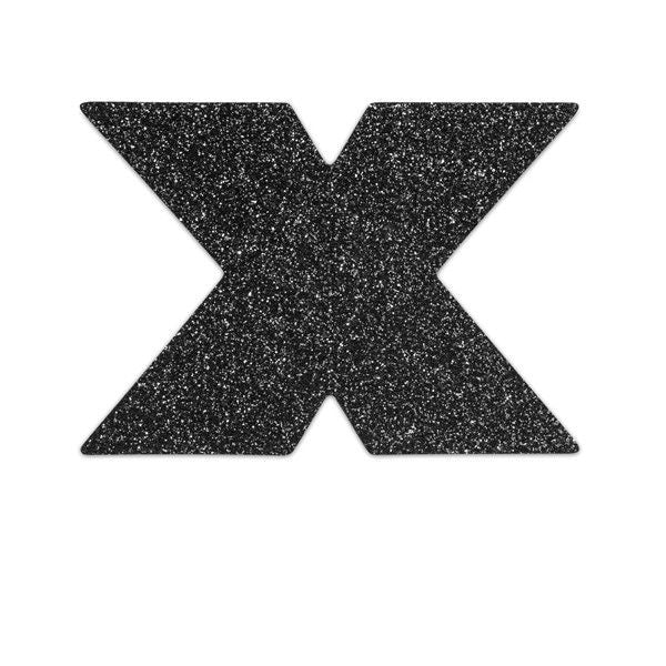 BIJOUX - CAPACELE NEGRE INDISCRETE FLASH CROSS