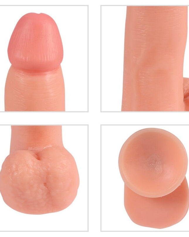 SHEQU - DILDO VIBRATOR PHANTOM CU TELECOMANDĂ 20 CM