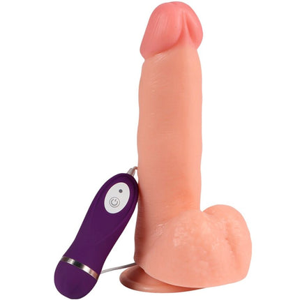 SHEQU - DILDO VIBRATOR PHANTOM CU TELECOMANDĂ 20 CM