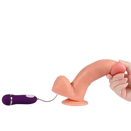 SHEQU - DILDO VIBRATOR PHANTOM CU TELECOMANDĂ 20 CM