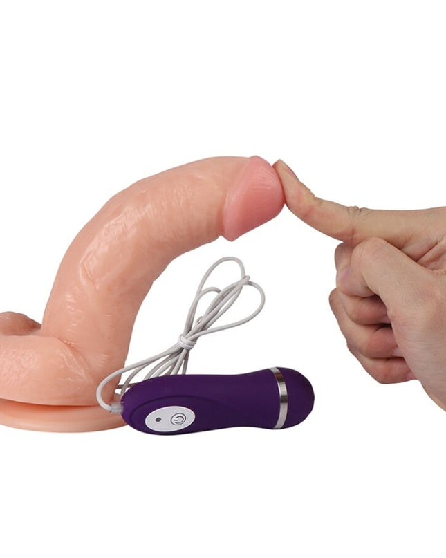 SHEQU - DILDO VIBRATOR KASSADIN CU TELECOMANDĂ 17,5 CM