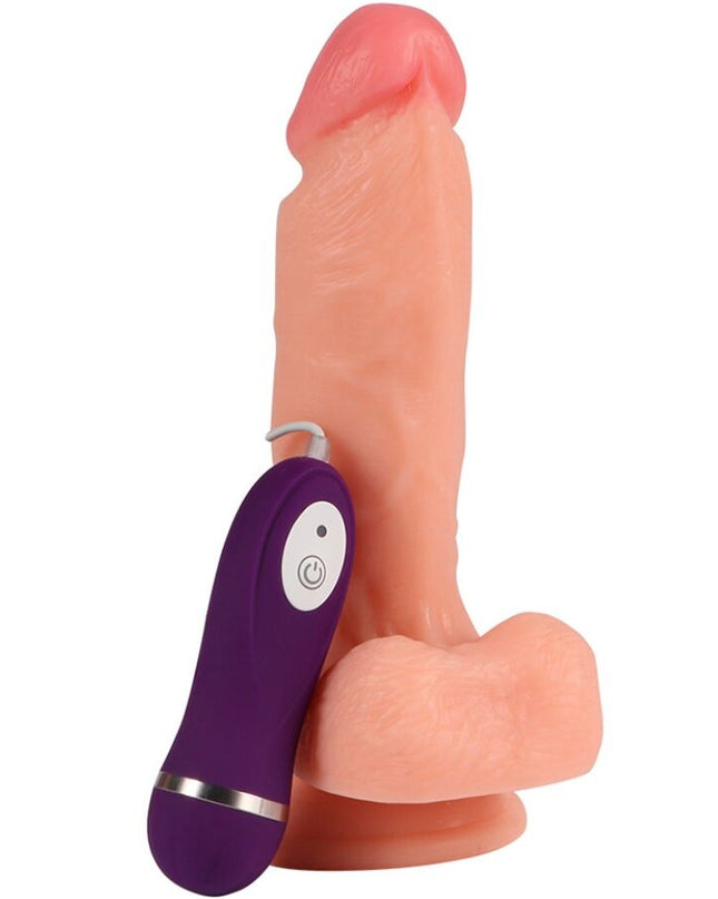 SHEQU - DILDO VIBRATOR IRON DRAGON CU TELECOMANDĂ 17,5 CM