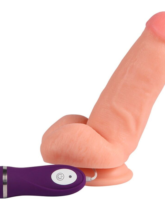 SHEQU - DILDO VIBRATOR RED EAGLE CU TELECOMANDĂ 17 CM