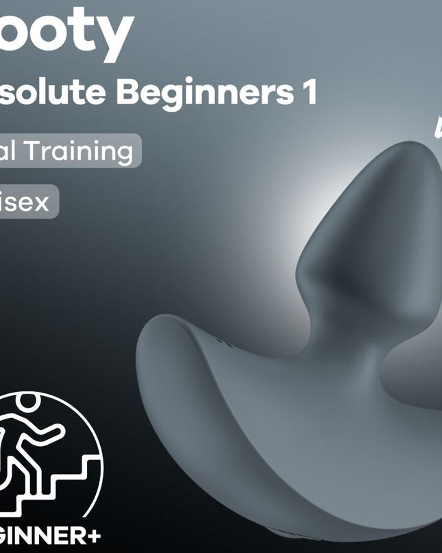 SATISFYER - VIBRATOR ANAL CU 1 DUPĂ PENTRU ÎNCEPĂTORI ABSOLUȚI