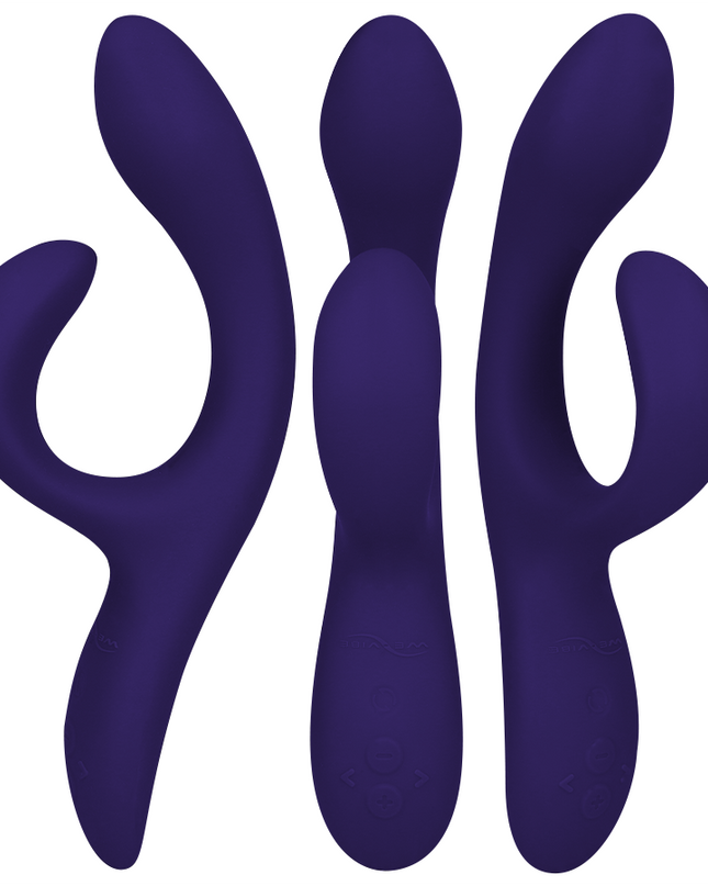 WE-VIBE - VIBRATOR NOVA 3 RABBIT ALBASTRU MIEZUL NOPȚII