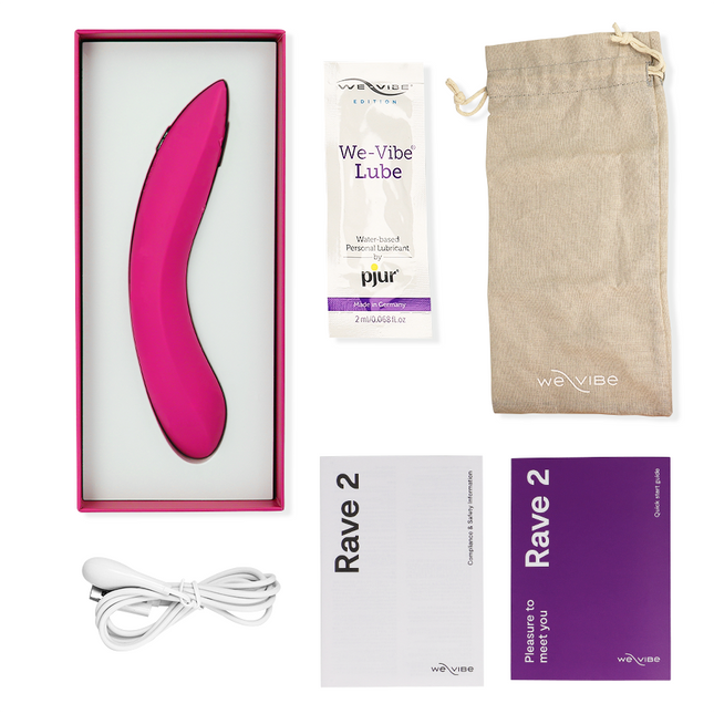 WE-VIBE - VIBRATOR RAVE 2 PENTRU PUNCTUL G ROZ